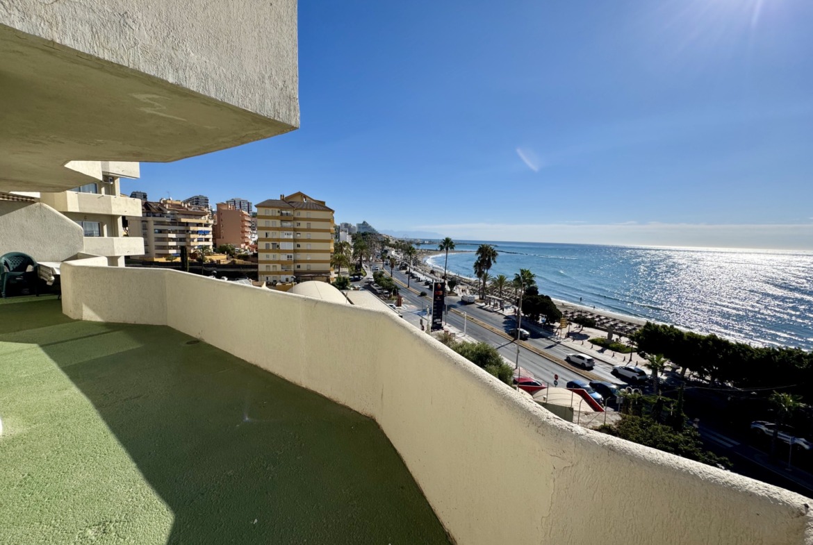 Terraza con vistas al mar