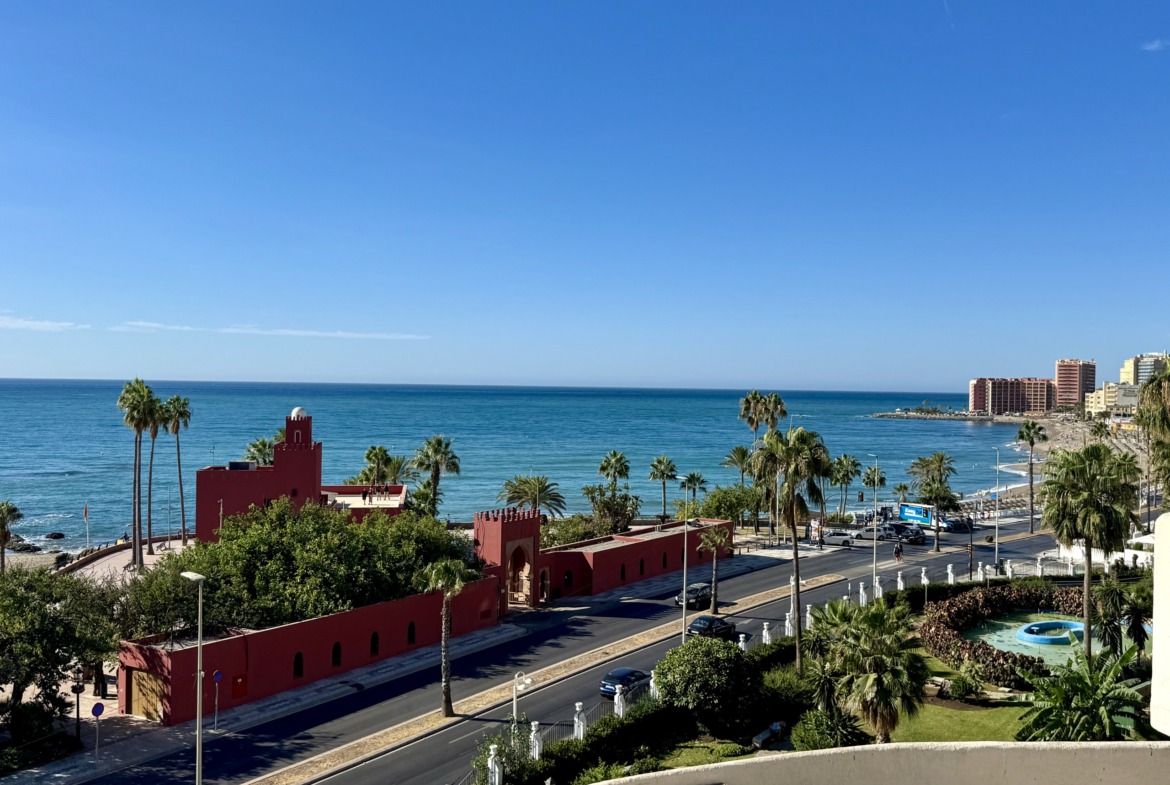 Terraza con vistas al mar