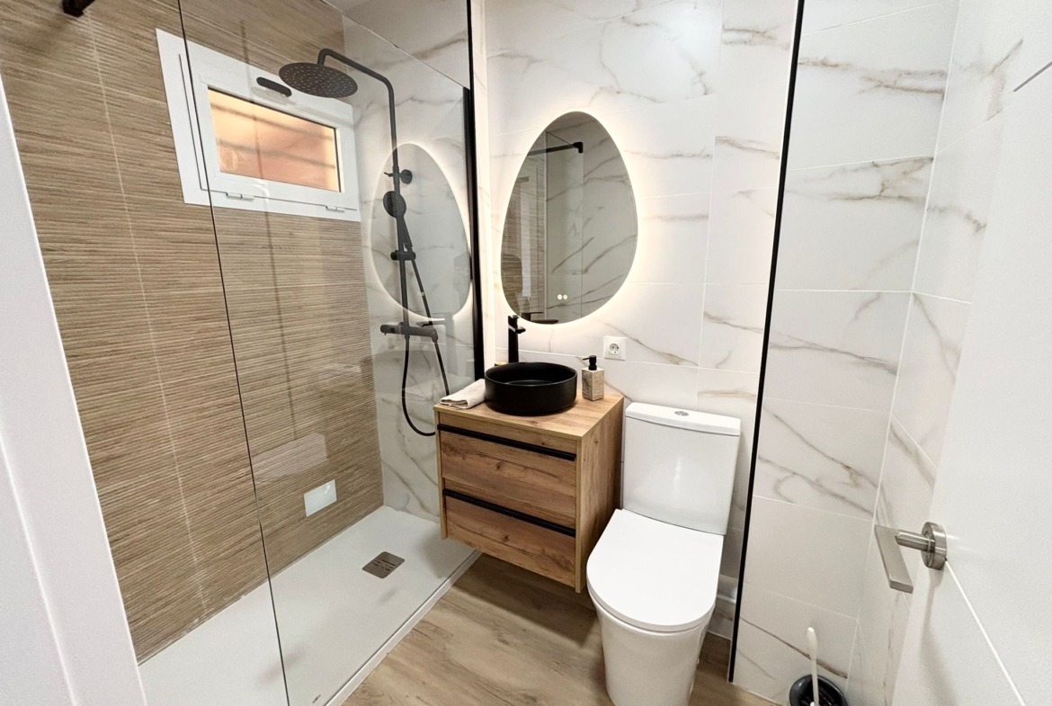 Baño completo reformado