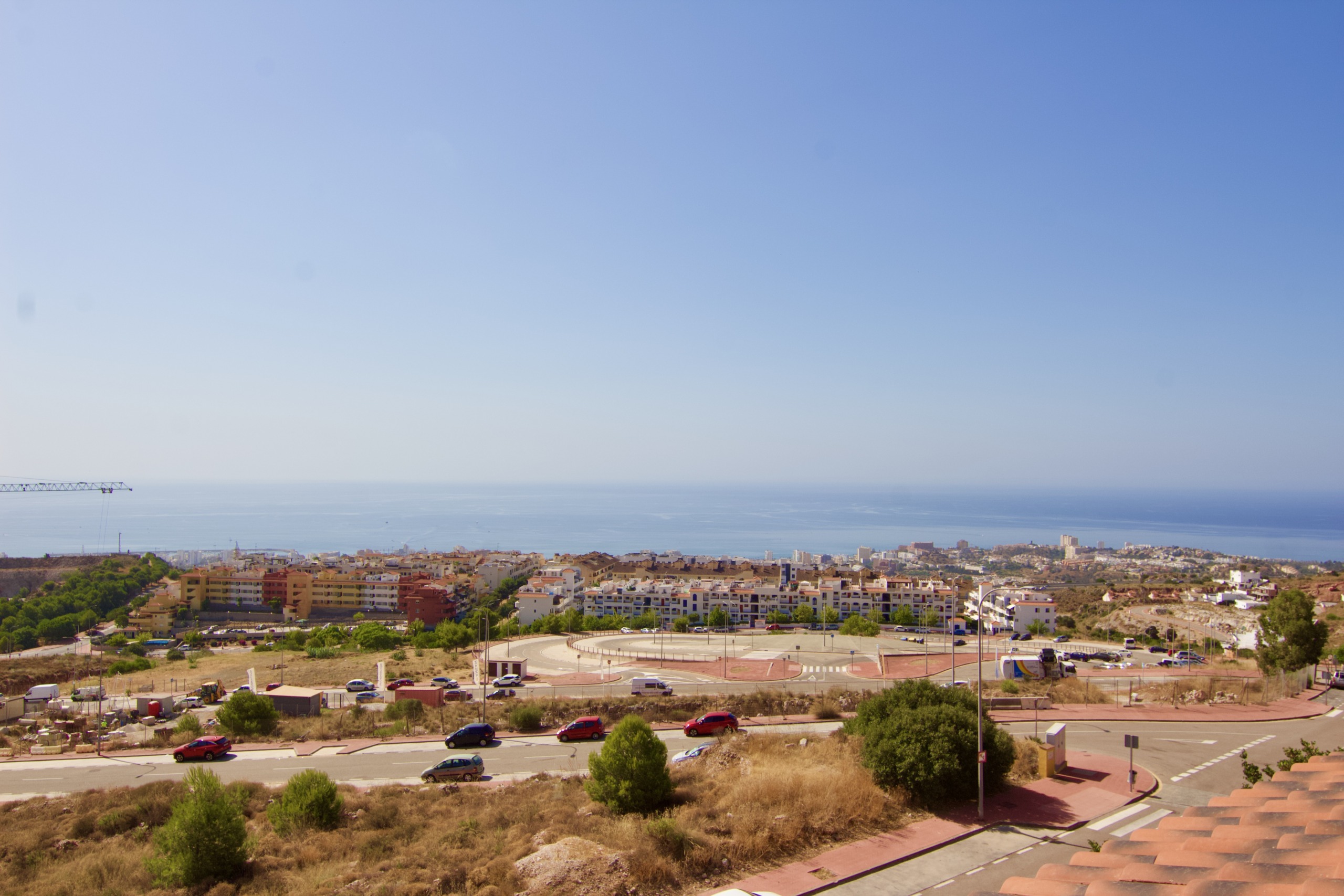 Terraza superior con vistas panorámicas al mar