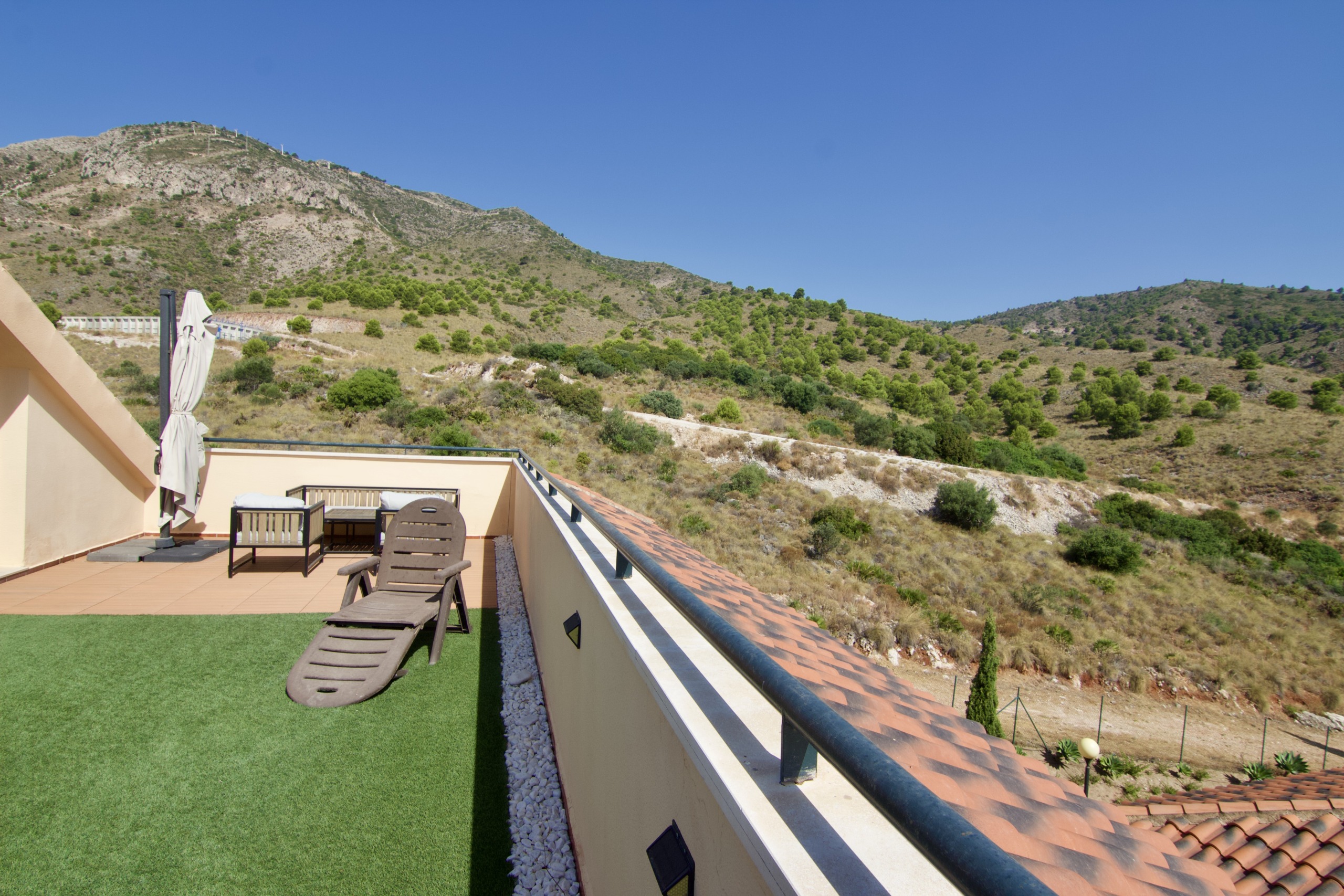 Ático dúplex con vistas al mar en Santangelo Norte