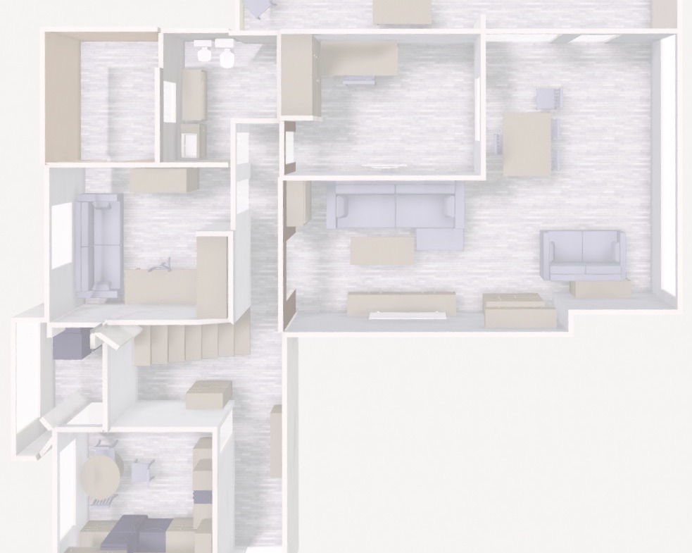 Ático dúplex con vistas al mar en Santangelo Norte