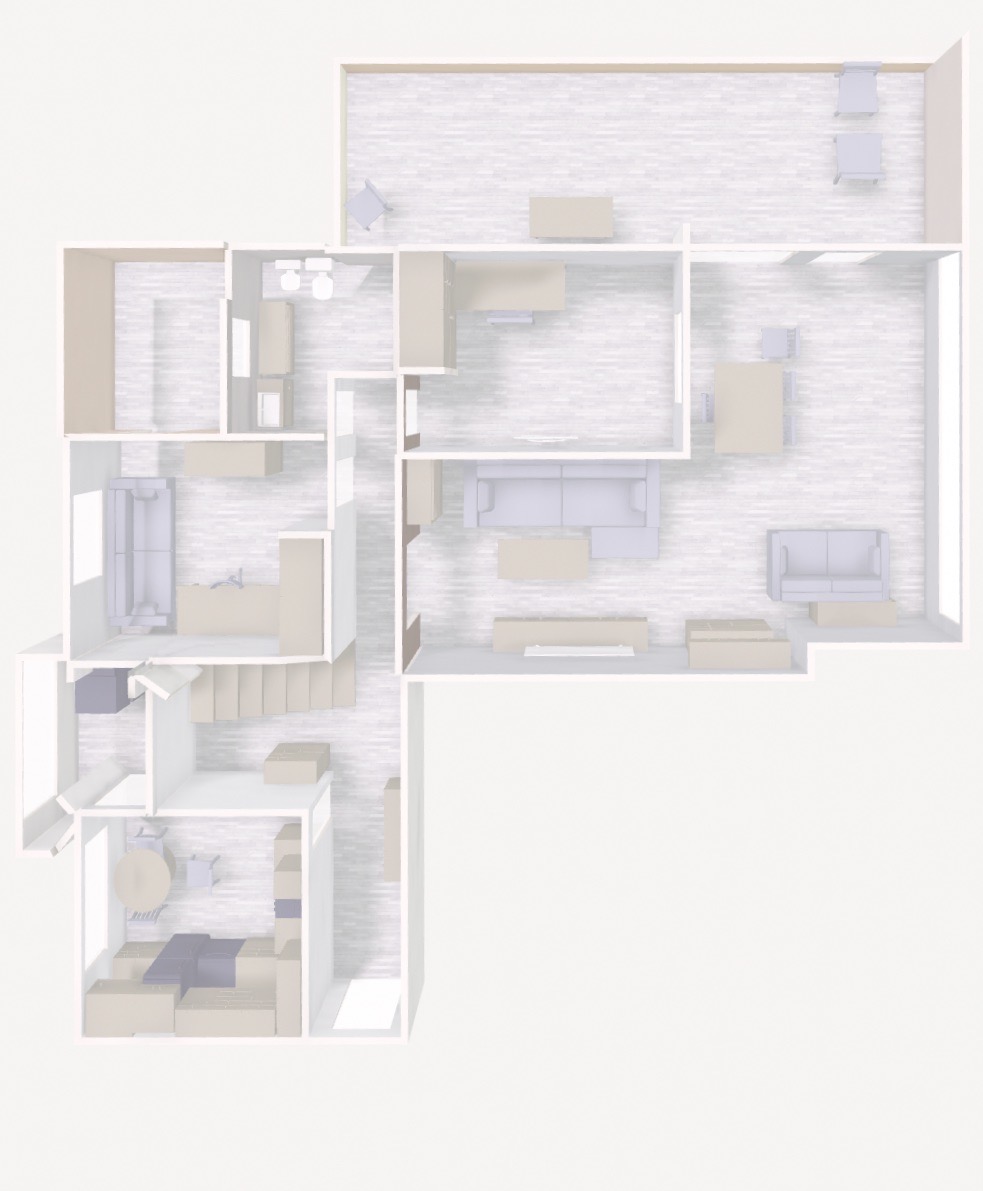 Ático dúplex con vistas al mar en Santangelo Norte