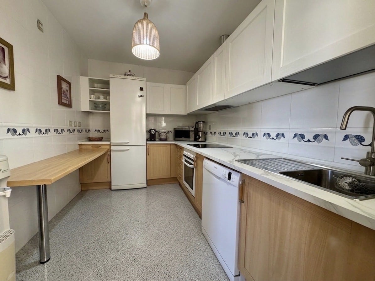 cocina independiente con lavadero