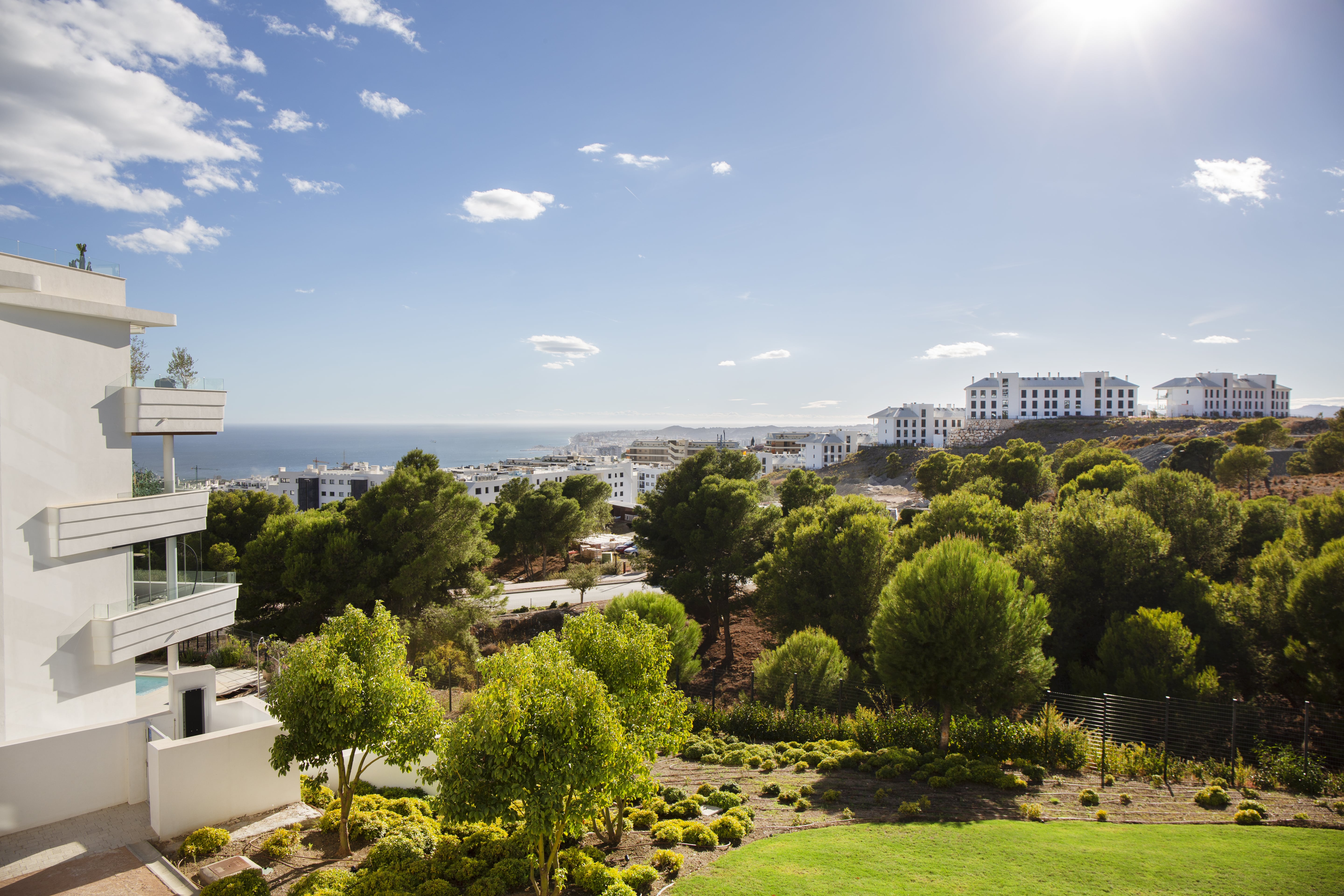 Apartamentos de obra nueva en la Costa del Sol con vistas al Mediterráneo