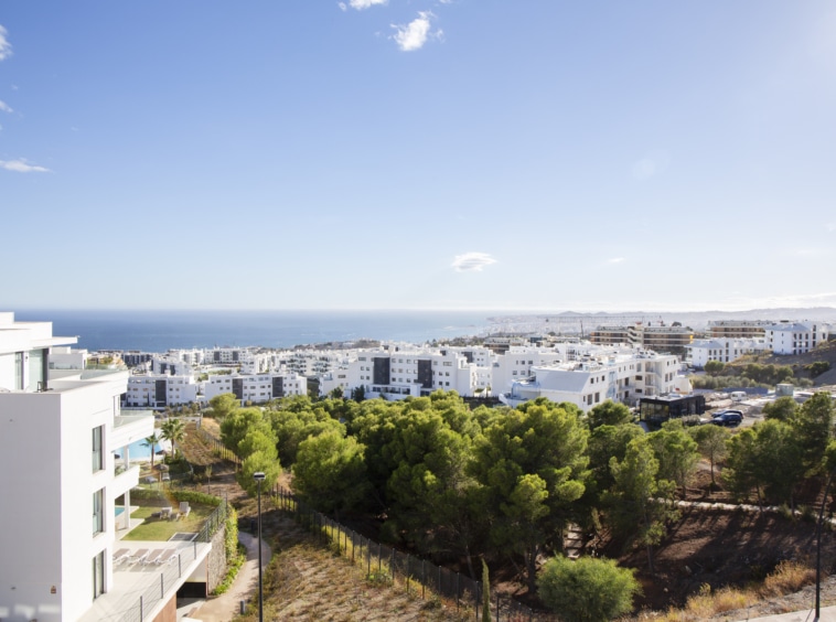 Apartamentos de obra nueva en la Costa del Sol con vistas al Mediterráneo