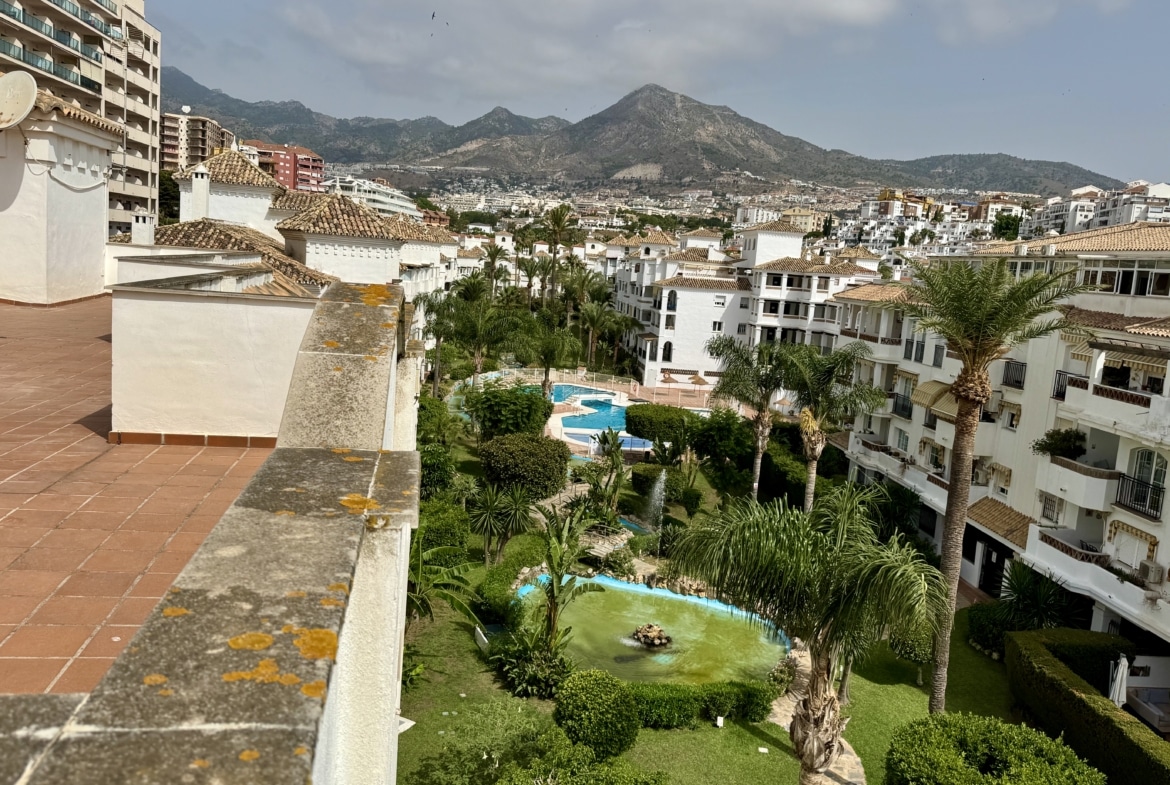ático con vistas al mar benalmádena
