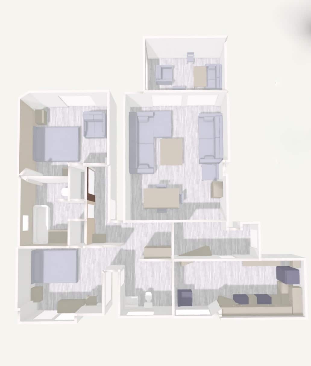 apartamento junto al Parque de la Paloma