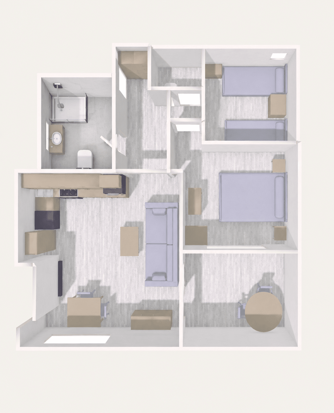 plano de apartamento