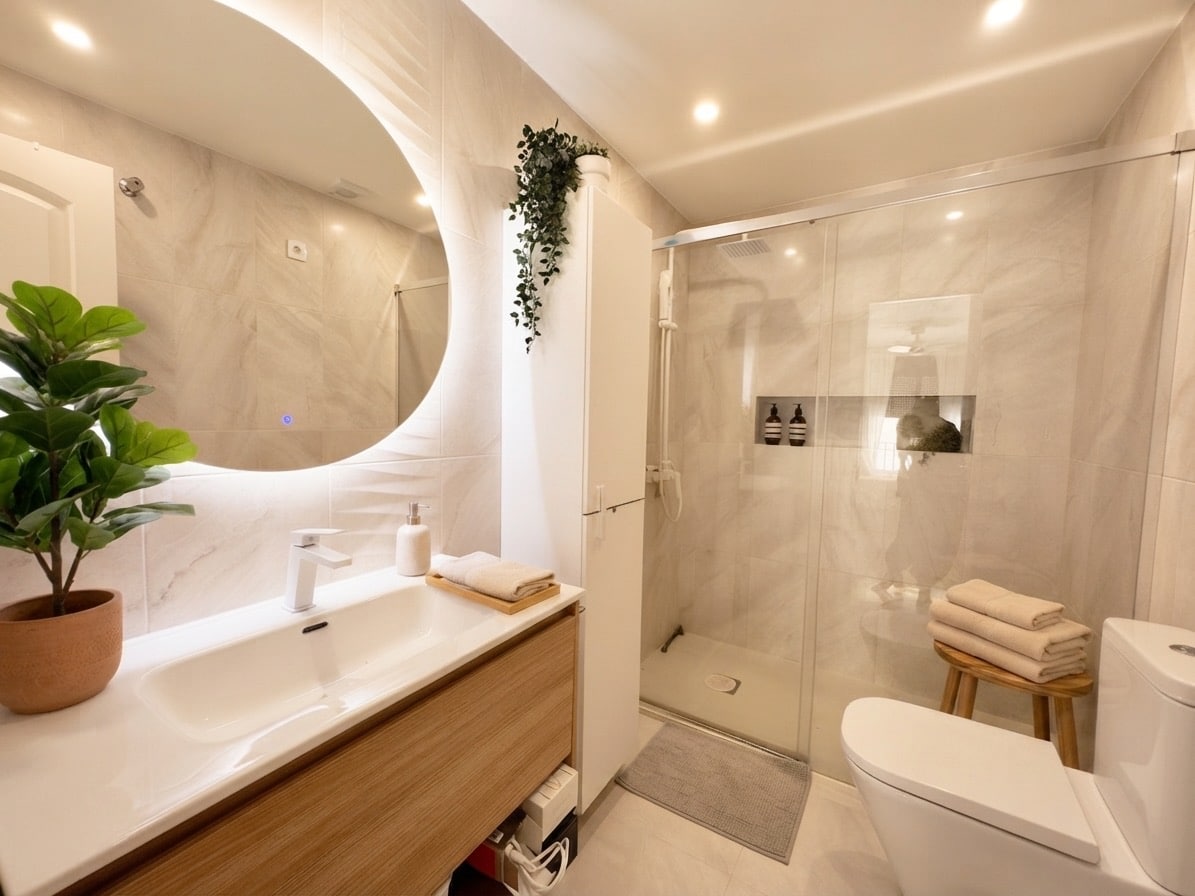 Baño reformado en Casa pareada