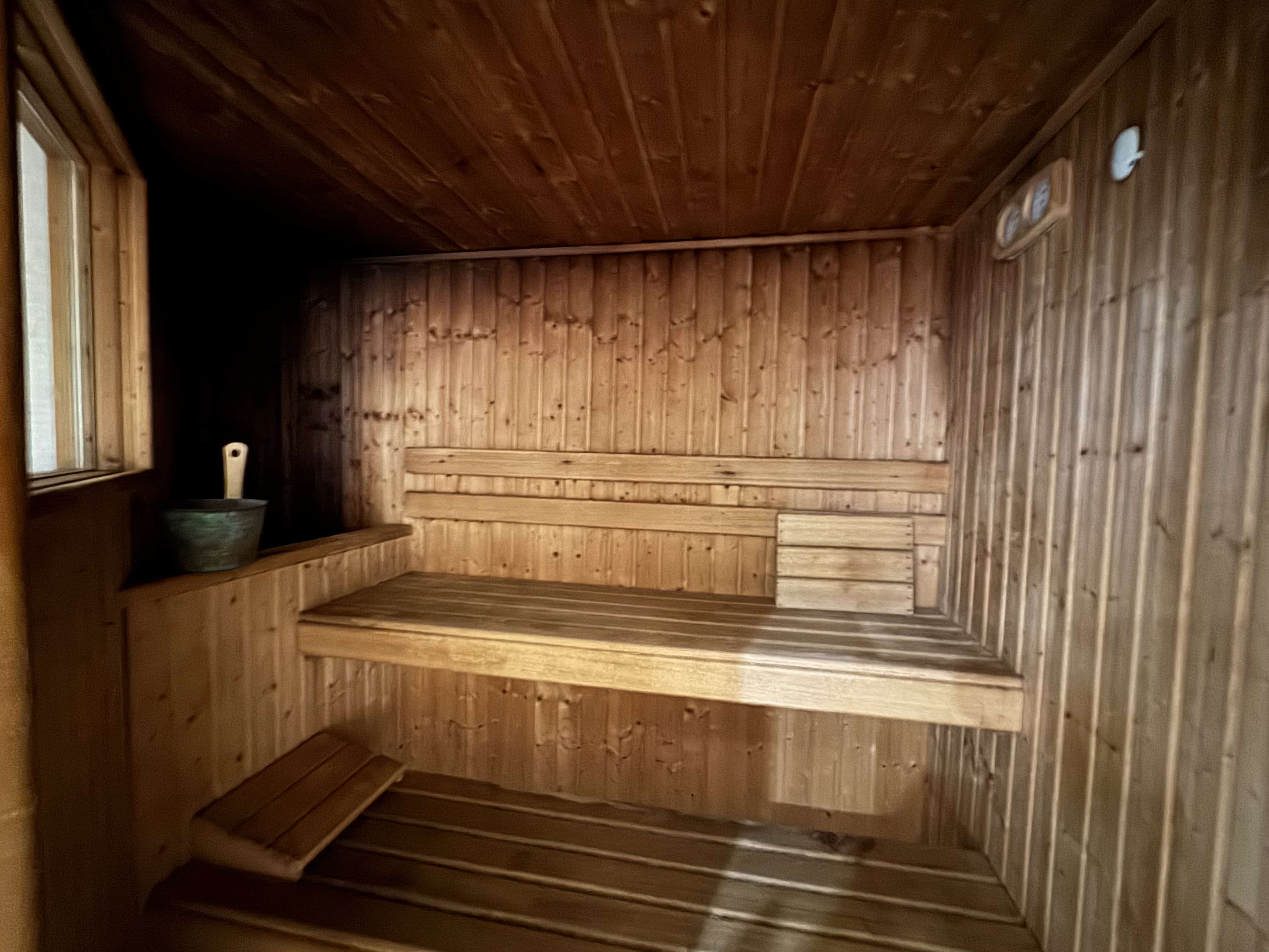 Sauna urbanización Bellagio